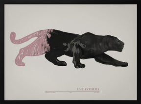 La Panthera (pink) Poster