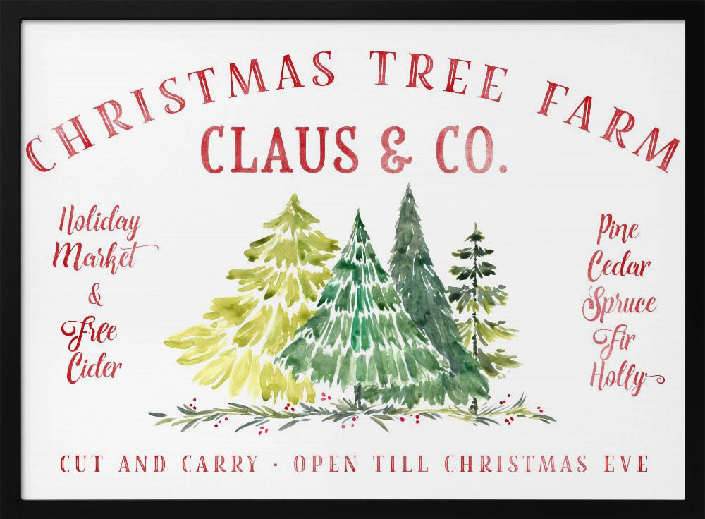 Christmas tree farm (1) Poster