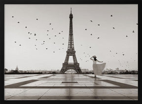 Good Morning Eiffel Poster