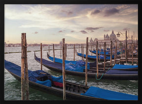 VENICE Gondolas &amp; Santa Maria della Salute Poster