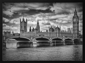 LONDON Houses of Parliament &amp; Westminster Bridge Poster