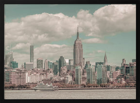 MIDTOWN MANHATTAN | urban vintage style Poster