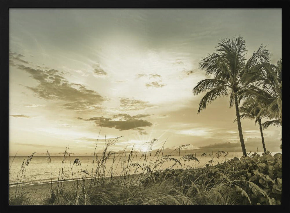 BONITA BEACH Sunset Poster