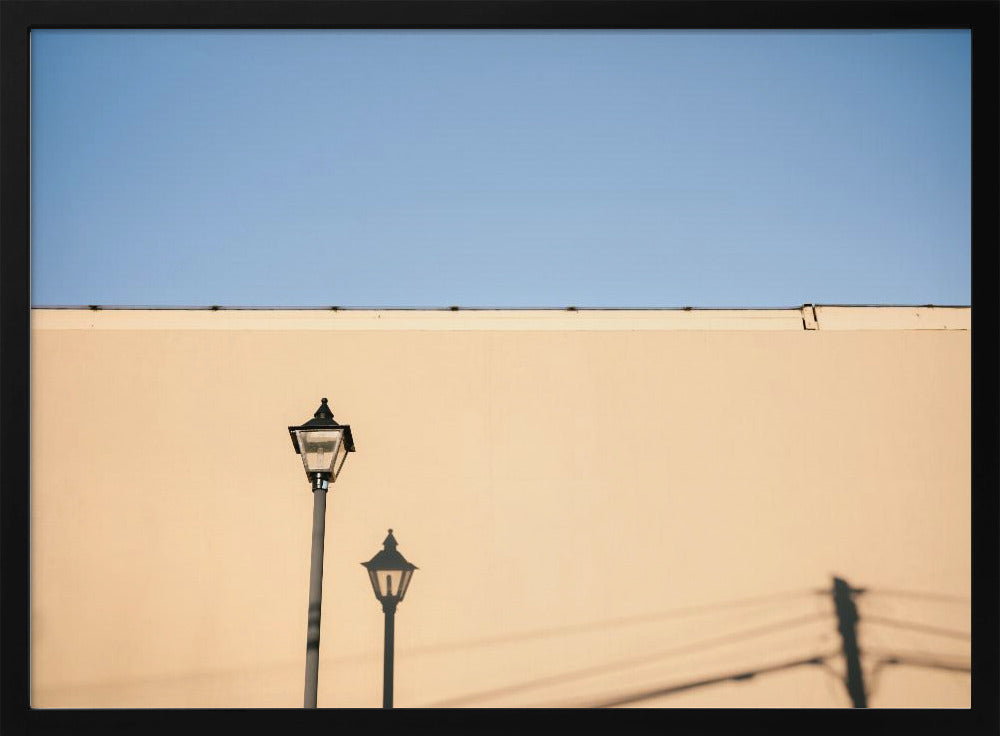 Afternoon Shadow Play | Oaxaca Mexico Poster