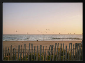 Moroccan Coast Sunset Poster