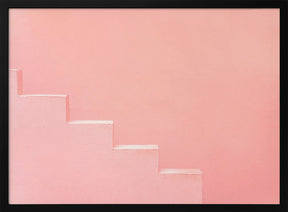 Muralla Roja In Pink Poster