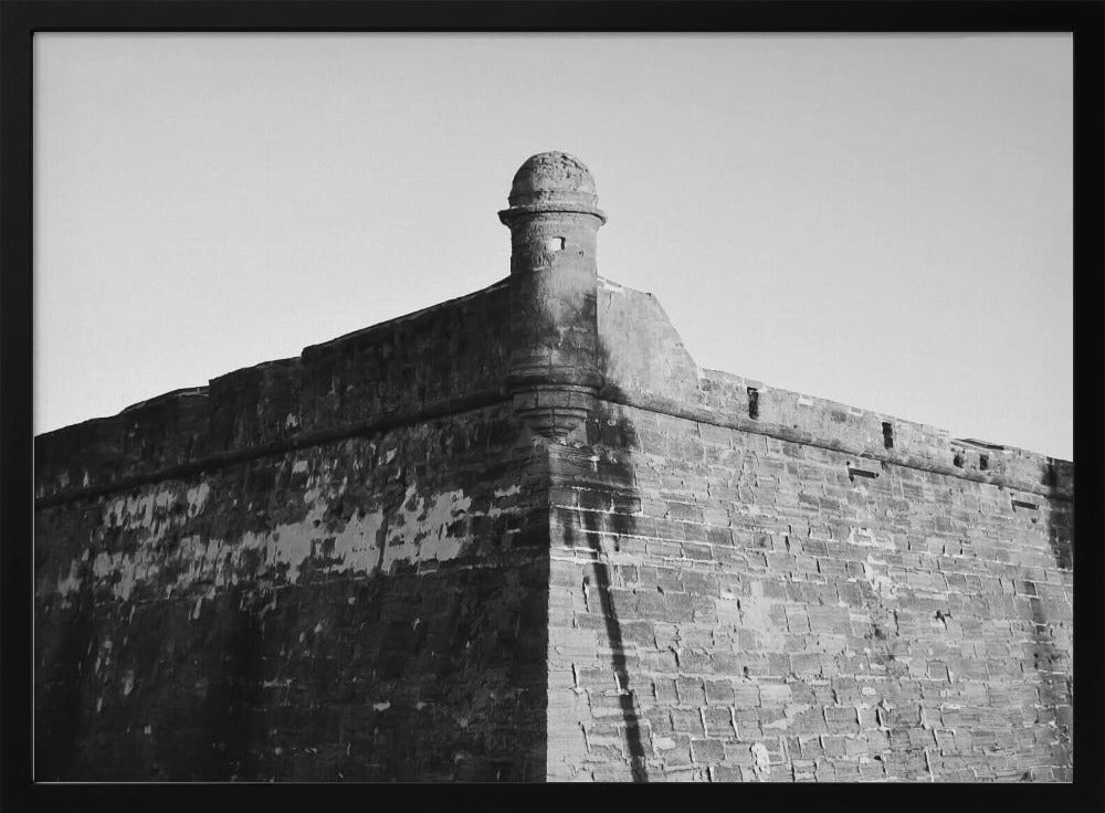 Castillo de San Marcos Shadows Poster