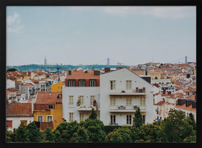 Lisboa Cityscape Poster