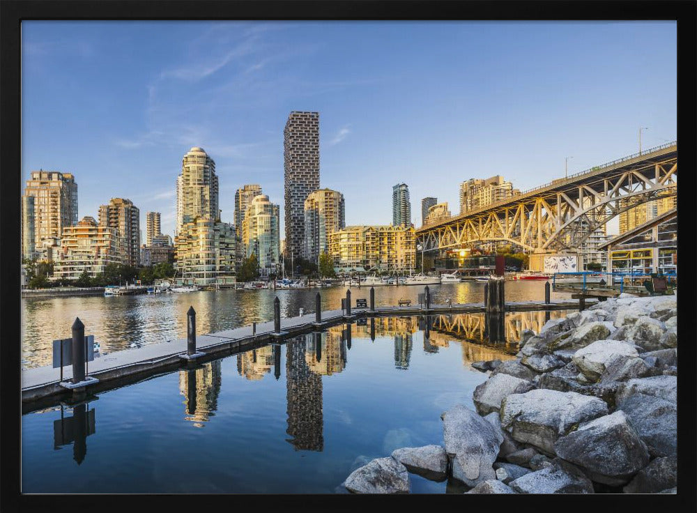 Vancouver impression of Granville Island Poster