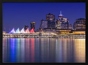 Charming Evening Impression from Vancouver Poster