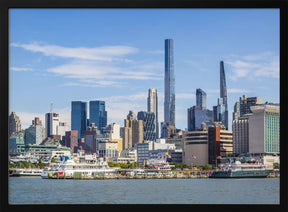 Western Midtown Manhattan Skyline Poster