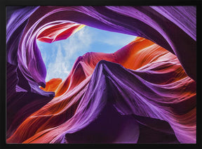 Magical Lower Antelope Canyon Poster