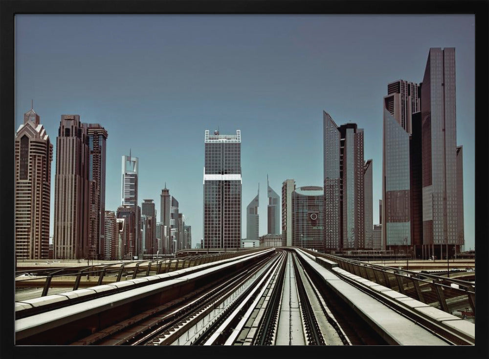 Dubai Metro Poster