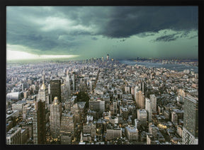 New-York under storm Poster