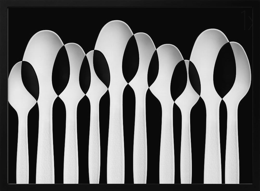 Spoons Abstract:  Forest Poster