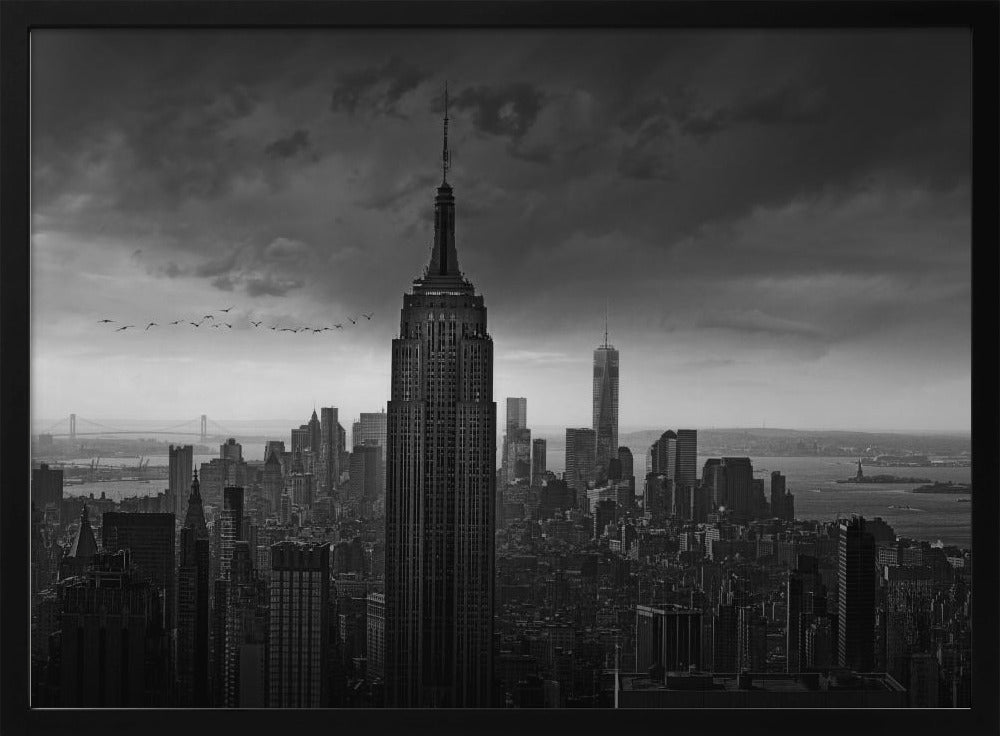 New York Rockefeller View Poster