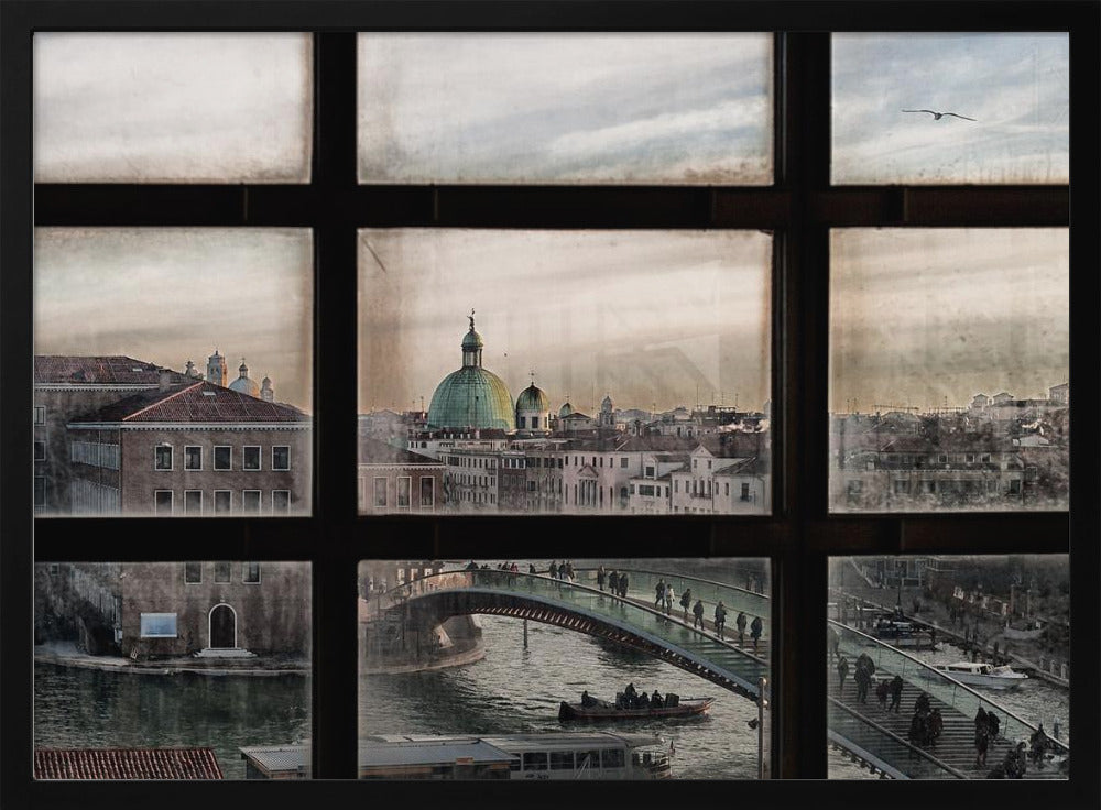 Venice Window Poster