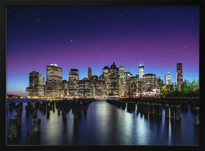 New York Sky Line Poster