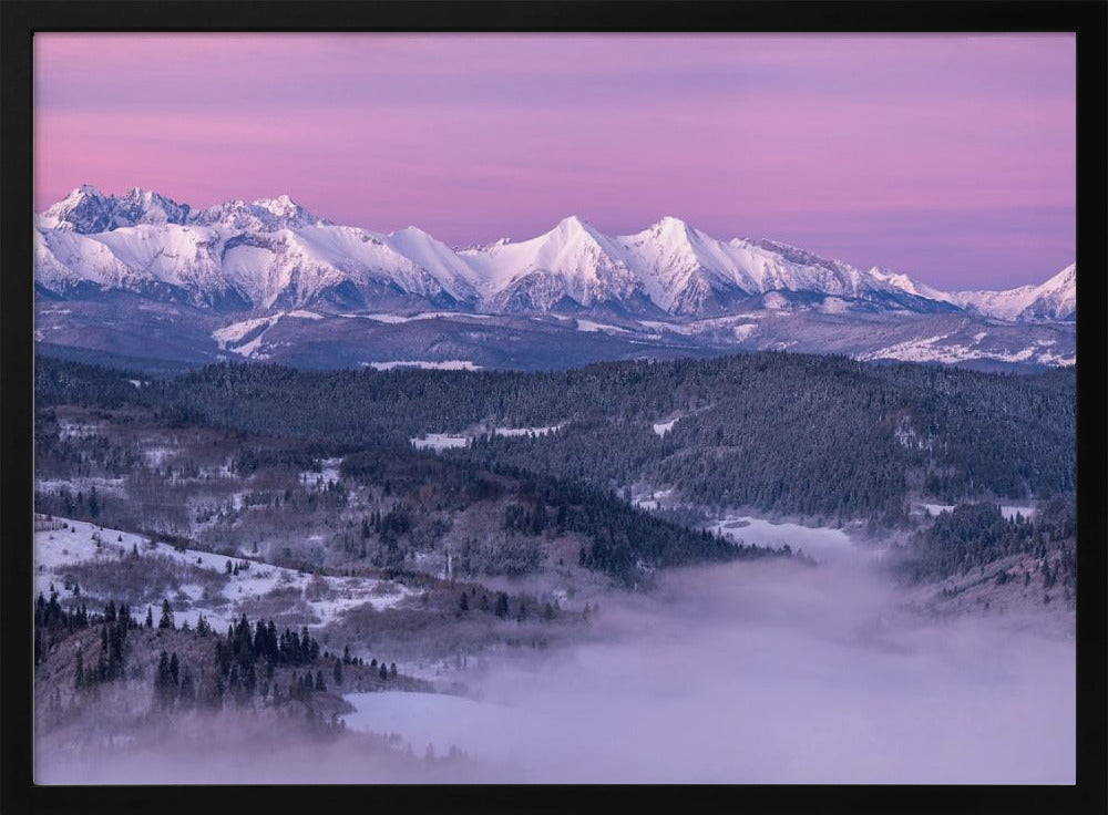 Dawn - Tatra Mountains Poster