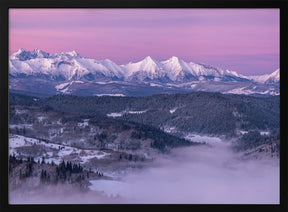 Dawn - Tatra Mountains Poster