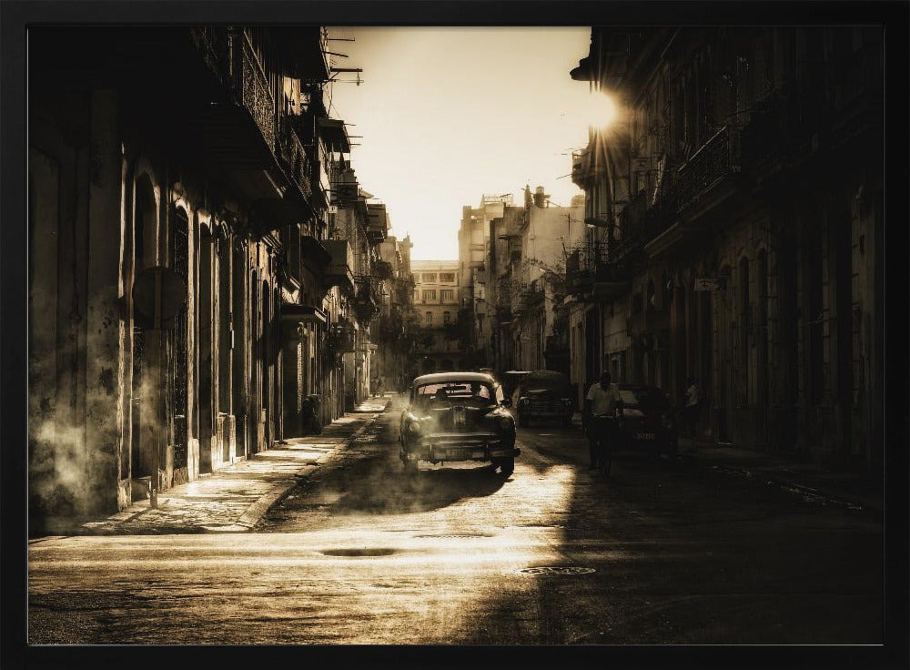 Mystic morning in Havana... Poster