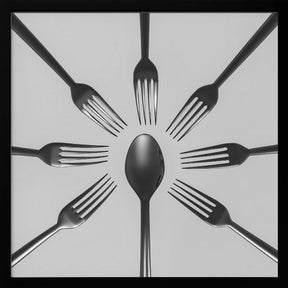 Spoon and Forks Poster