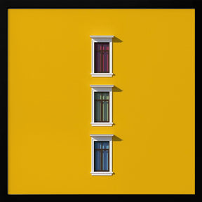 Three Windows Poster