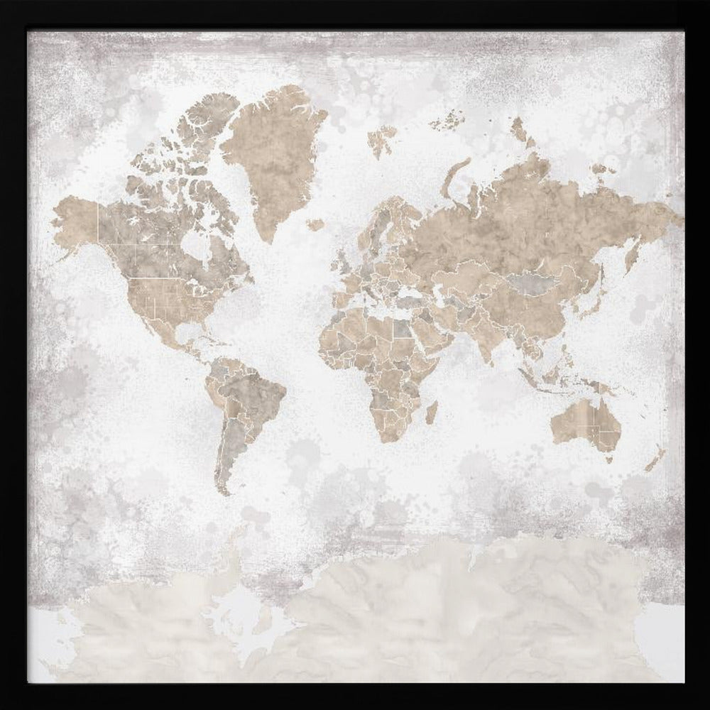 Kacia world map Poster