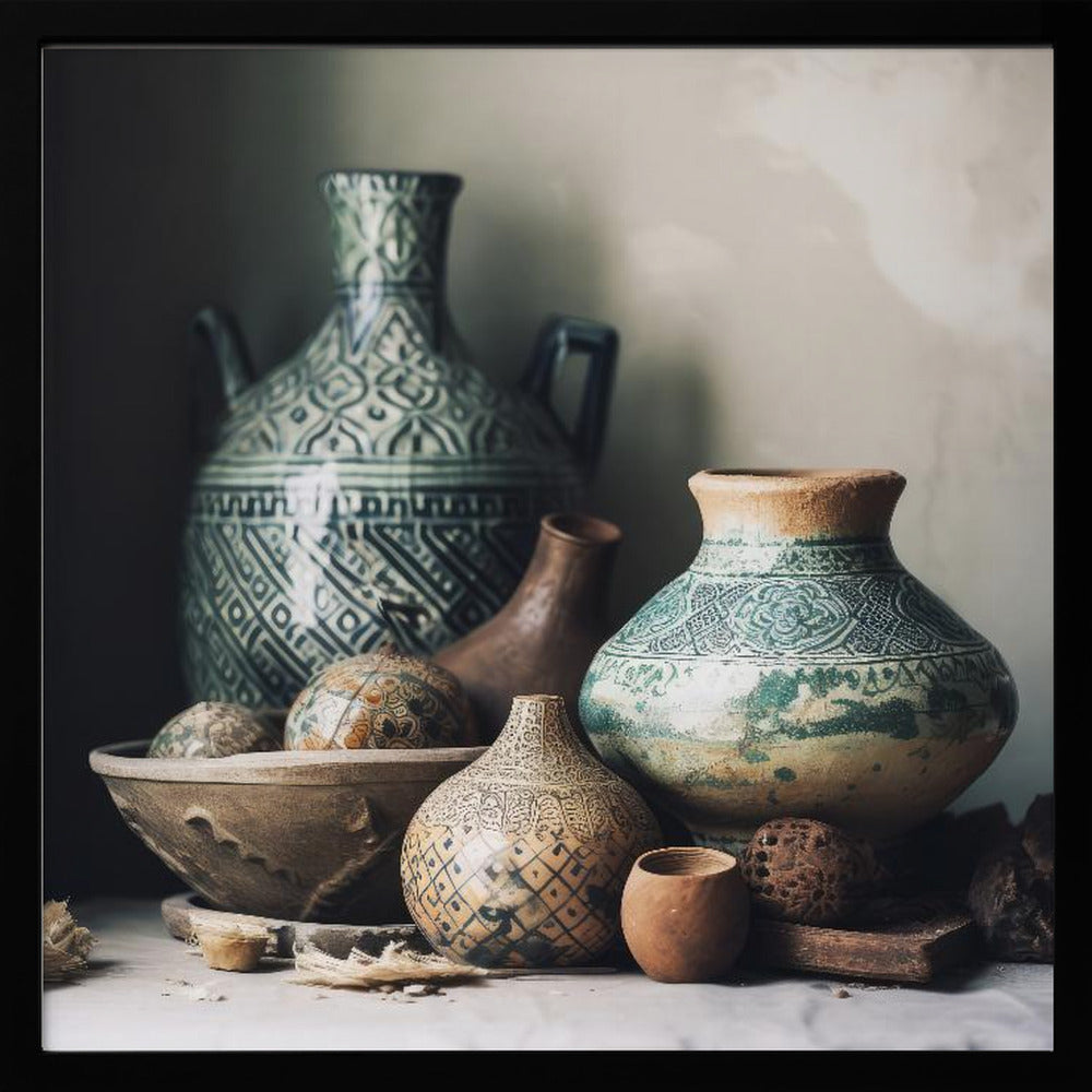 Moroccan Still Life No 11 Poster