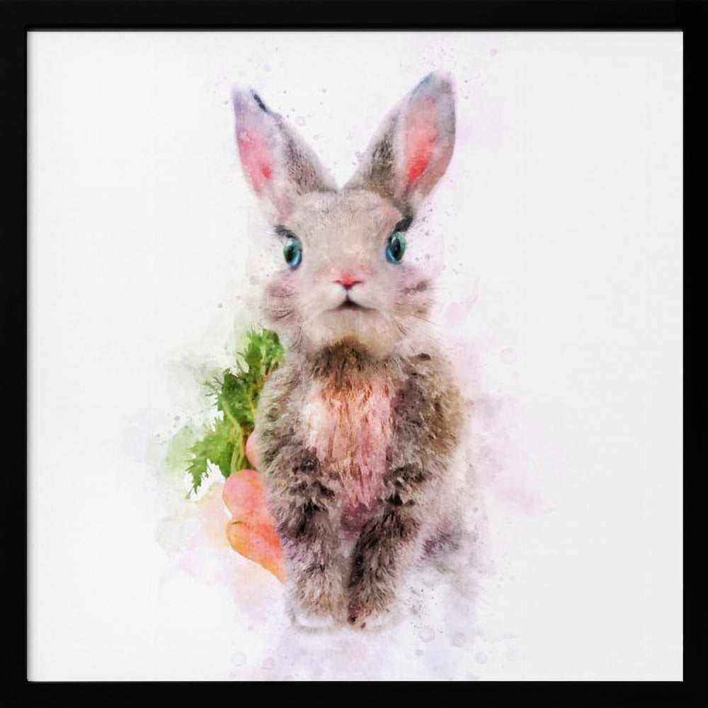 Baby Rabbit Poster