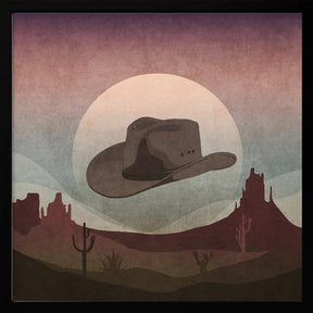 Cowboy Hat Poster