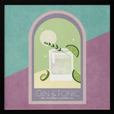 Kokteyl Gin Tonic Poster