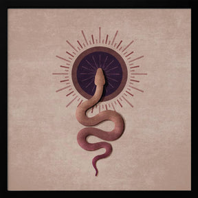 Sun Snake Poster