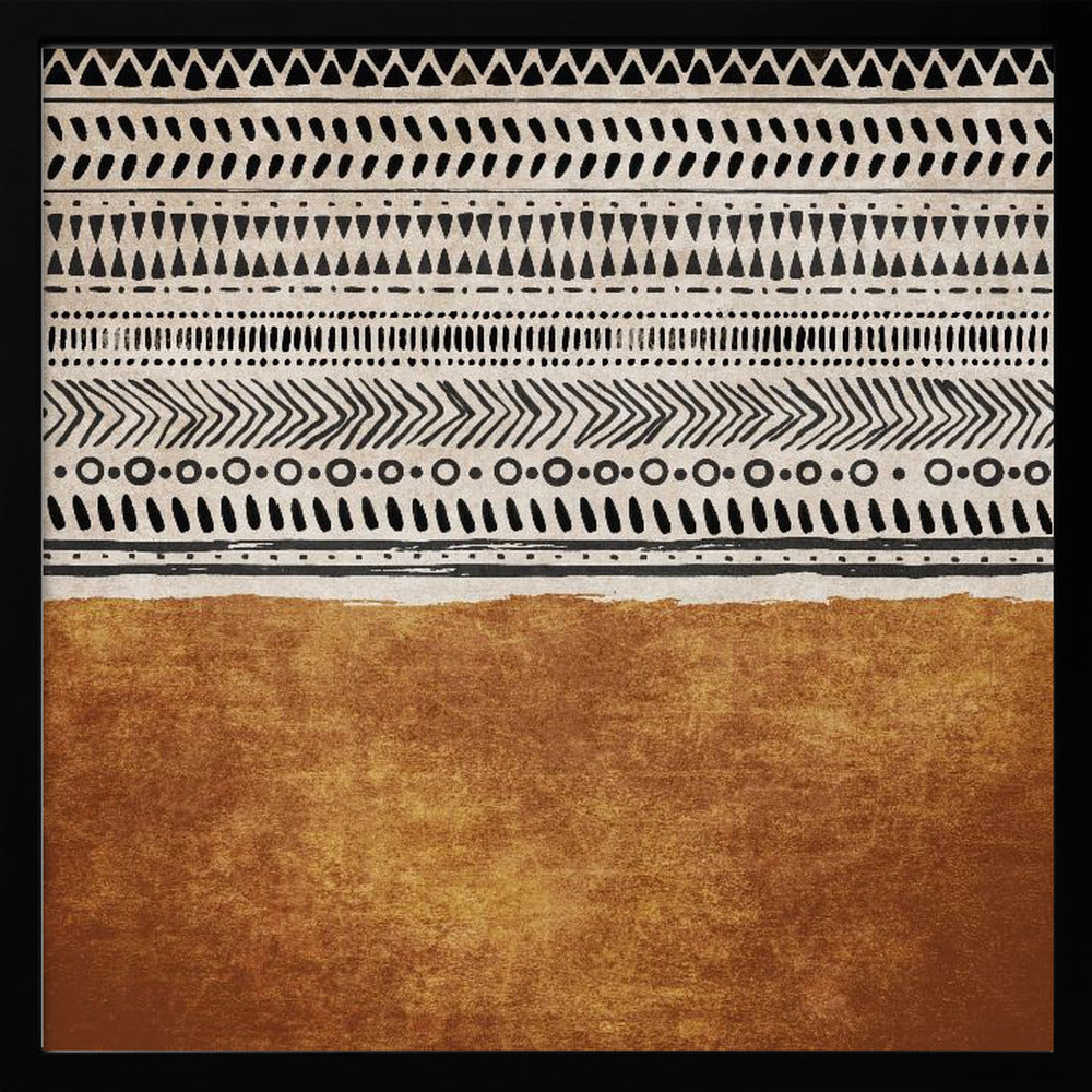 Kilim Turuncu Poster