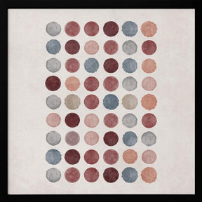 Watercolor Dots Poster