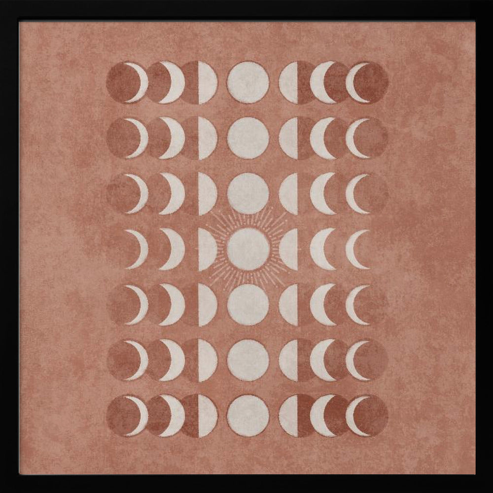 Somon Moons Phases Poster