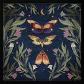 Butterfly Night Fly Poster