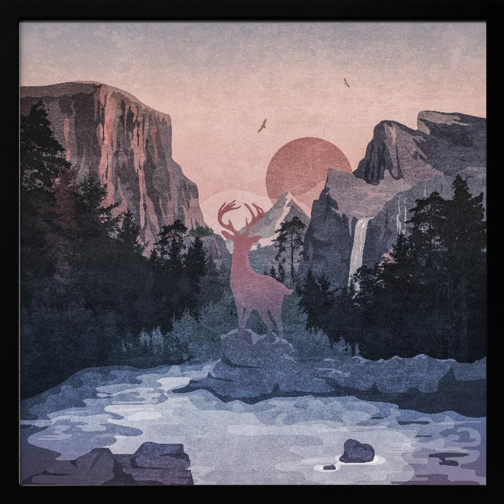 Sephia Yosemite Copy Poster