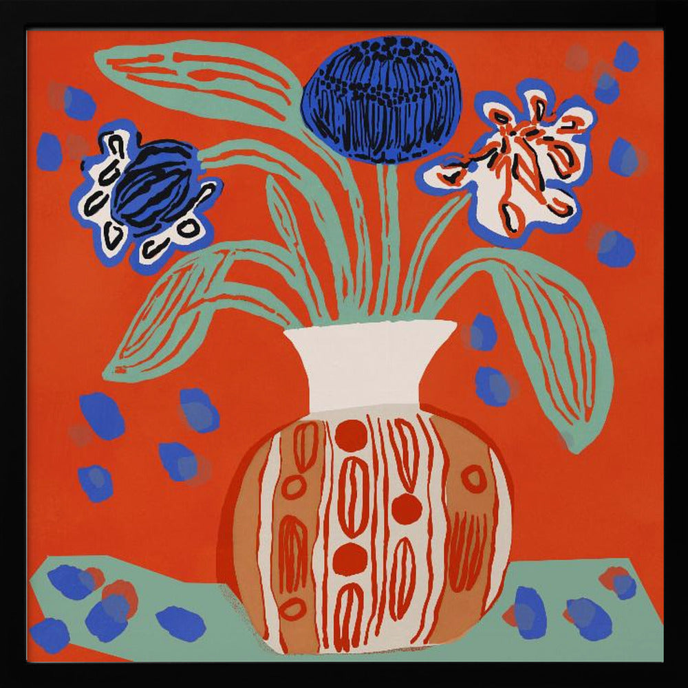 Flower Still Life Poster