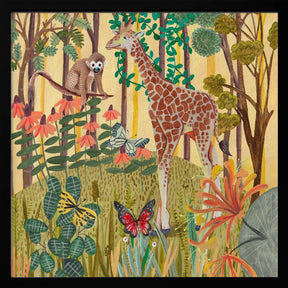 Giraffe in nature Poster