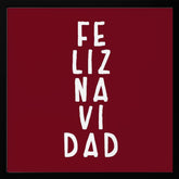 Simple feliz Navidad Poster