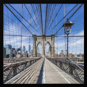 NEW YORK CITY Brooklyn Bridge Poster