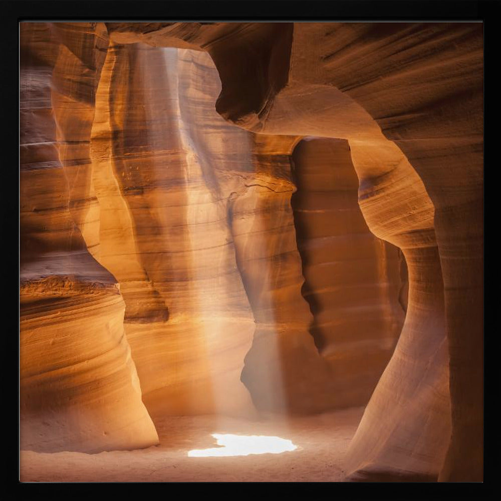 ANTELOPE CANYON Lightbeam Poster