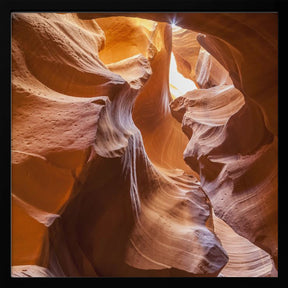 ANTELOPE CANYON Rock Formations Poster