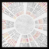 GRAPHIC ART Life Circles Poster