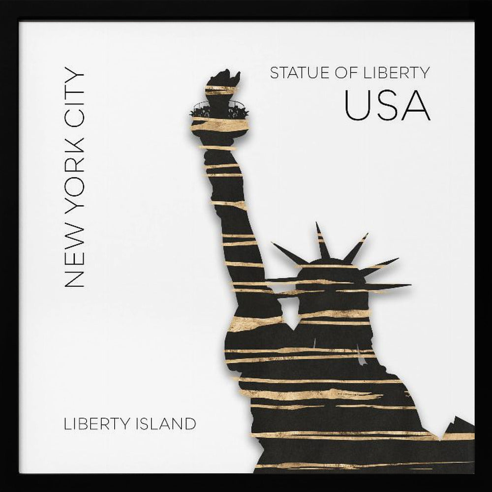 Urban Art NYC Statue of Liberty Poster