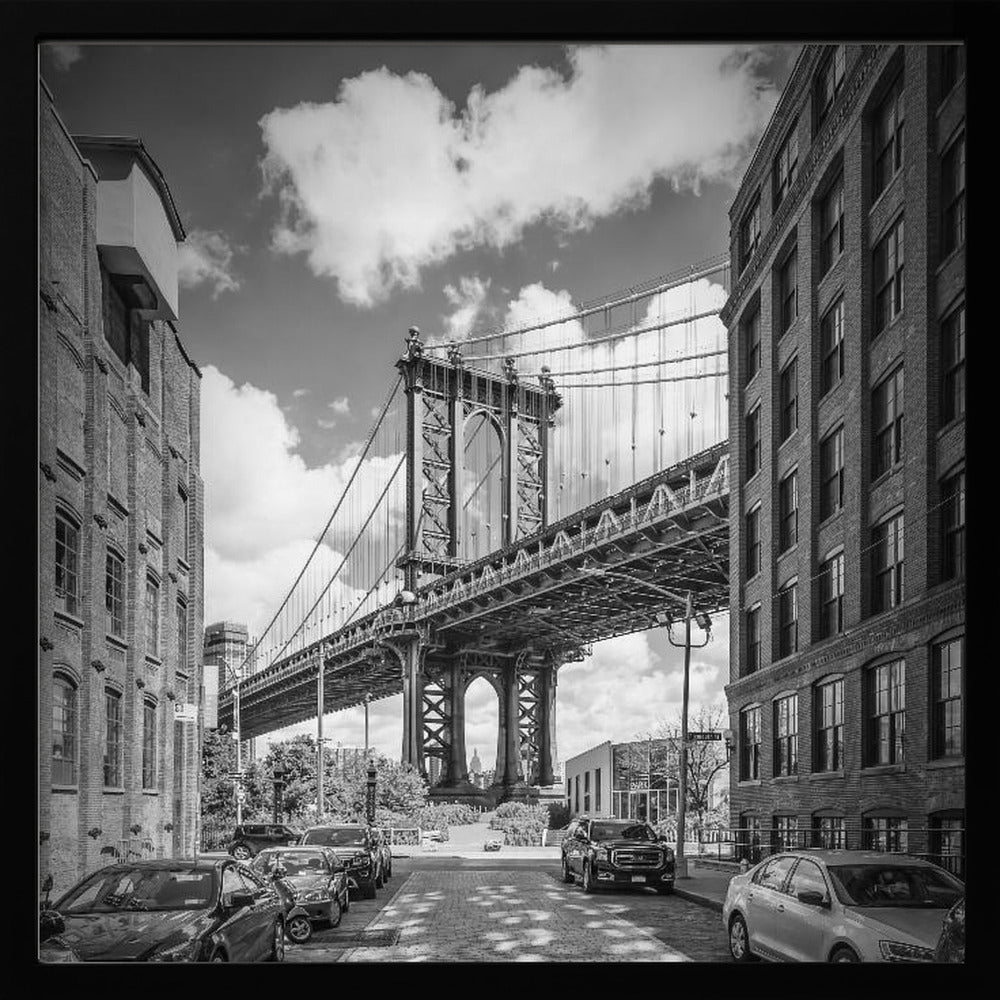 NYC Manhattan Bridge Poster