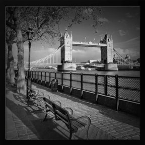 LONDON Thames Riverside &amp; Tower Bridge Poster