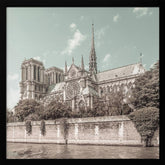 PARIS Cathedral Notre-Dame | urban vintage style Poster