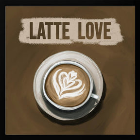 Latte Love Poster